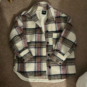 Zara Plaid Shacket